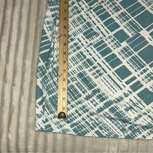 SERAPHINE Blue and White Patterned Dress Size 6 - Picture 4 of 8